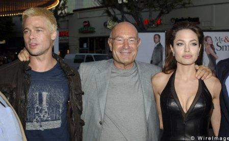 Arnon Milchan s Bradem Pittem a Angelinou Jolie