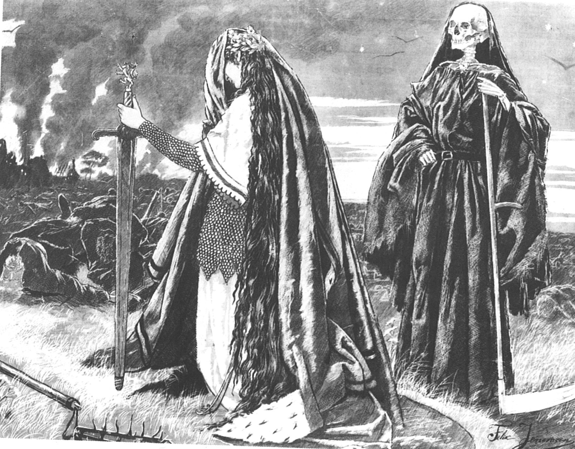 Bitva u Lipan, cyklus-5. list, 1883
