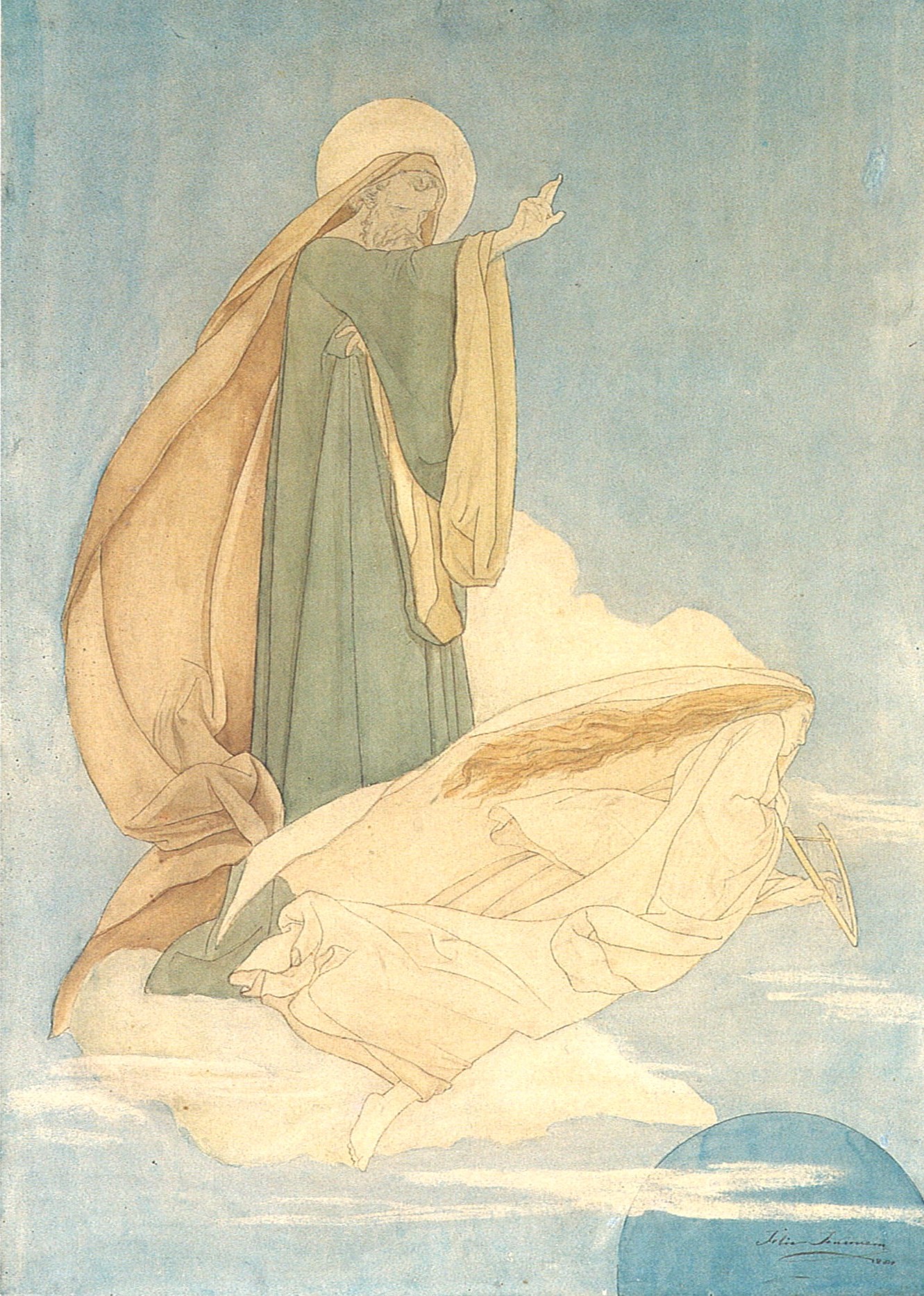 Bůh posílá Píseň na svět, z cyklu Píseň, 1880