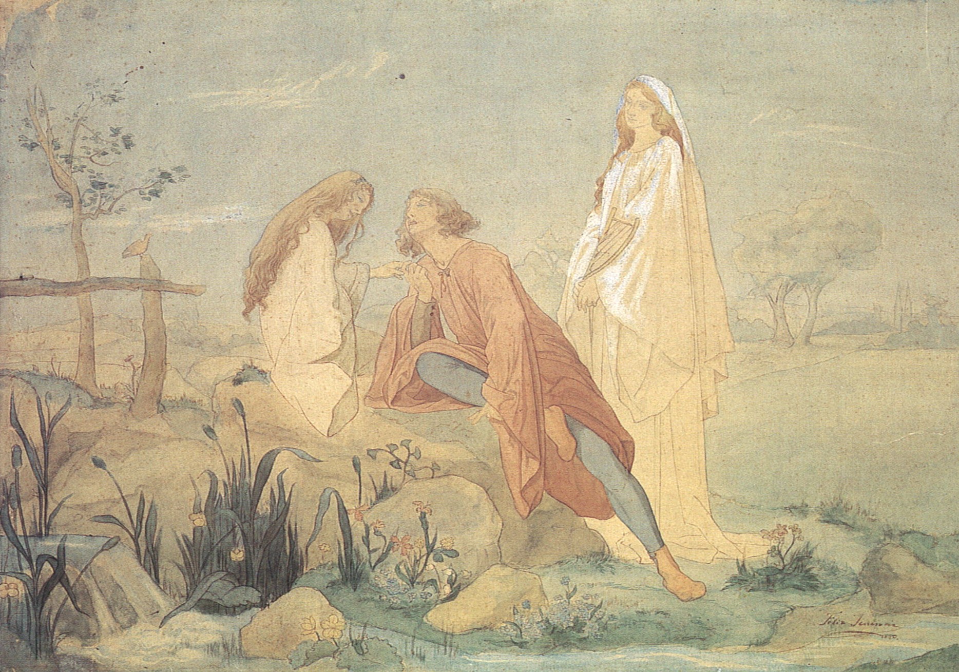 Píseň milostná, z cyklu Píseň, 1880