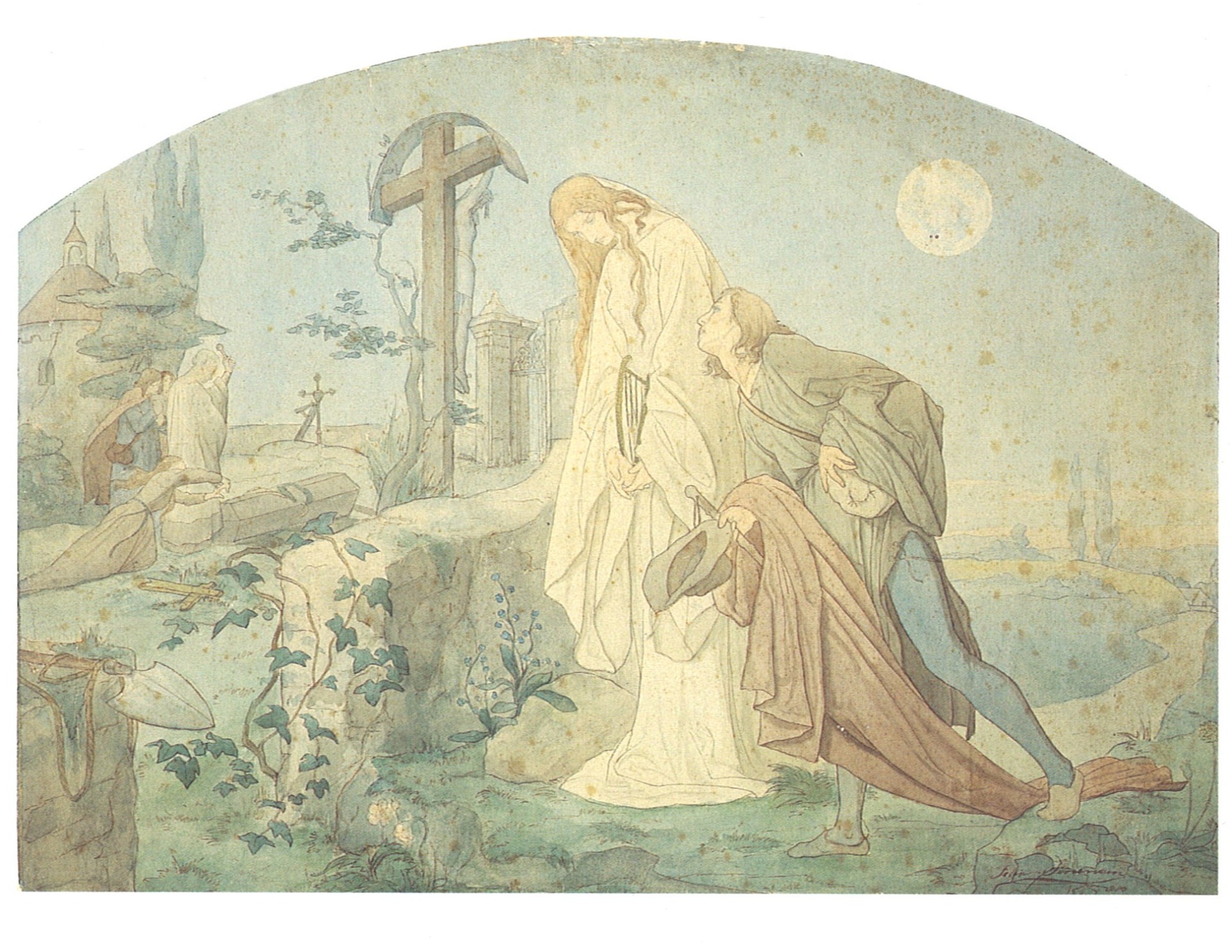 Píseň pohřební, z cyklu Píseň, 1880