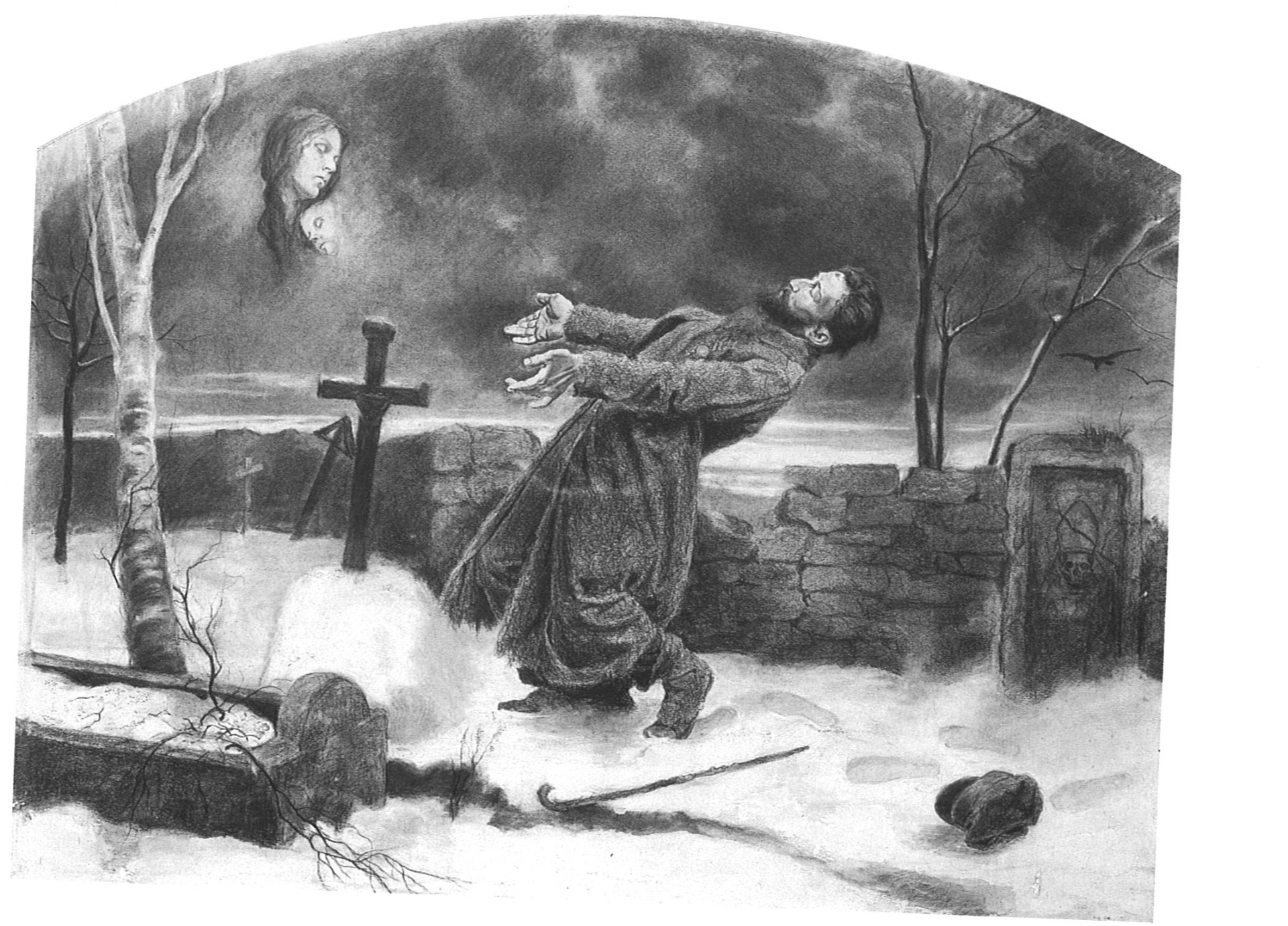 Smutné shledání, z cyklu Daň z krve, 1882 (1)