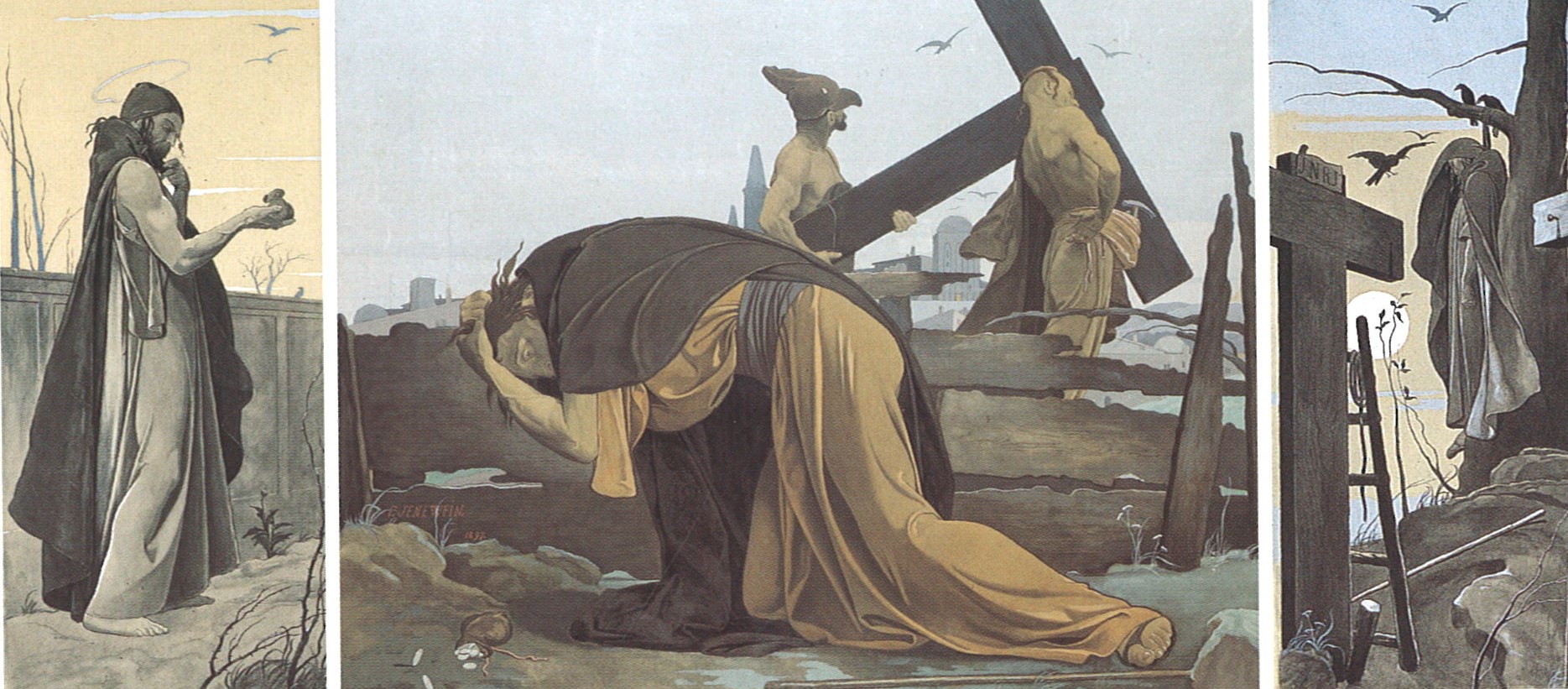 Triptich Jidáš Iškariotský 1897
