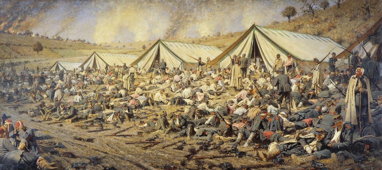 Po útoku. Plevna, 1877-1878