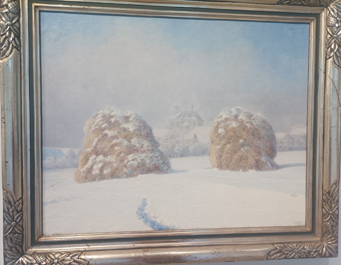 Zasněžené stohy 1903