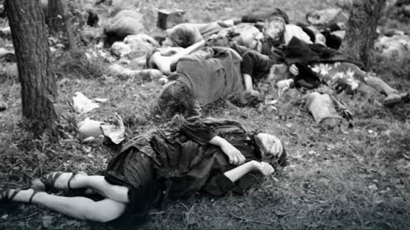 Oběti teroru UPA na Volyni 1943