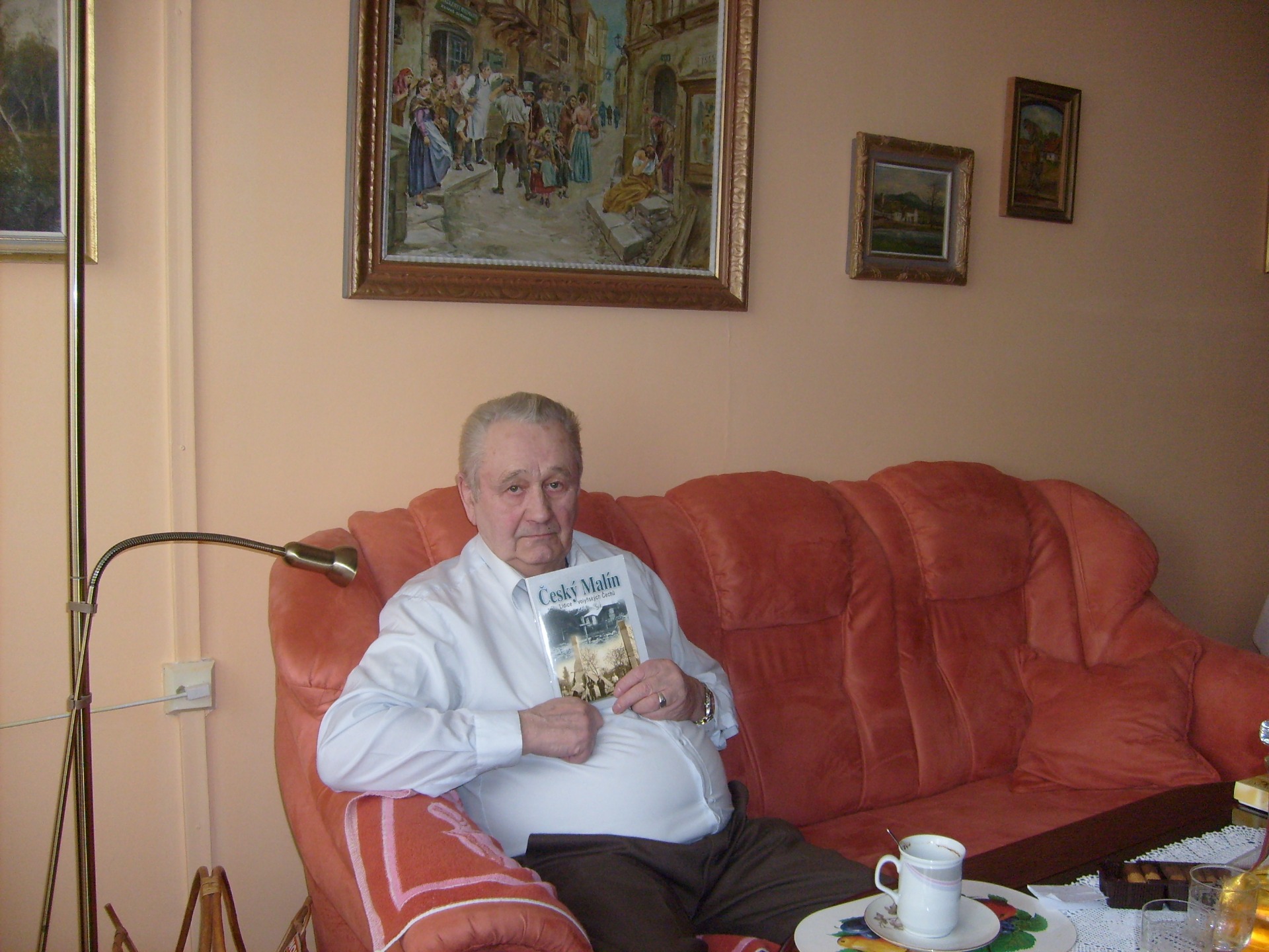 Josef Řepík na fotografii z ledna 2010. Sbírka L.K.